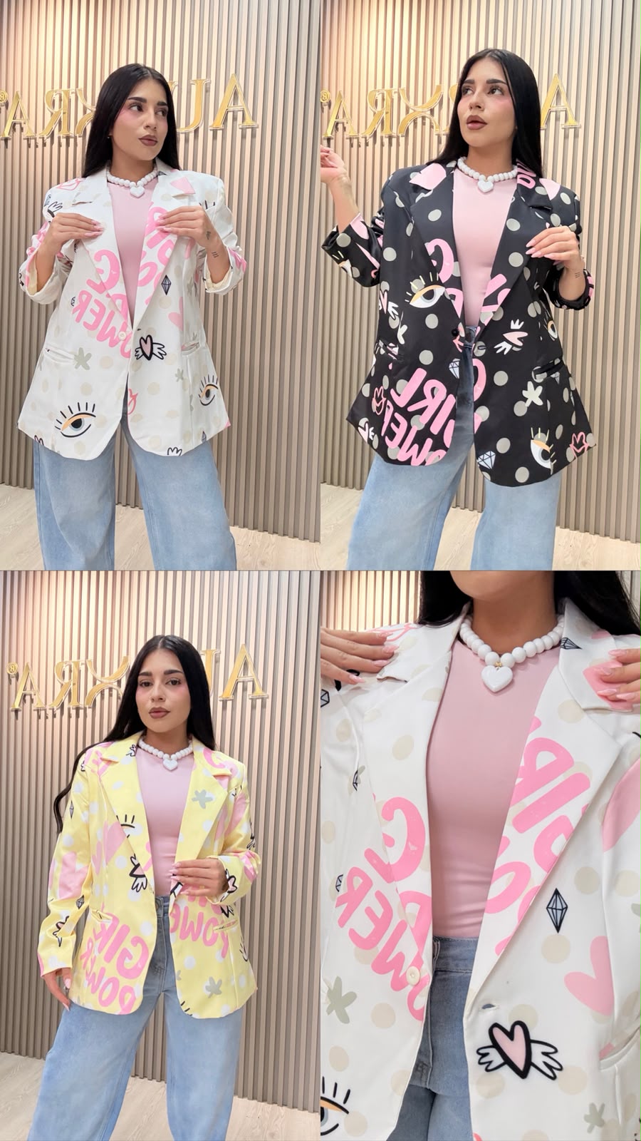 BLAZER ESTAMPADO GIRLS PARA DAMA
