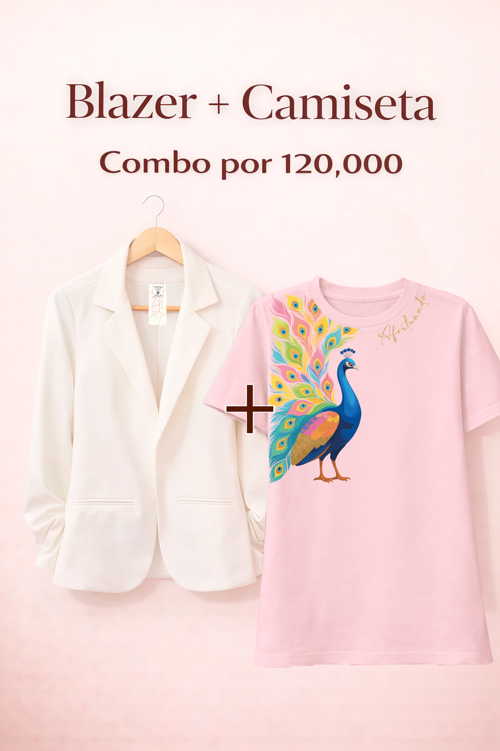 BLAZER AURORA + CAMISETA OVERSIZE