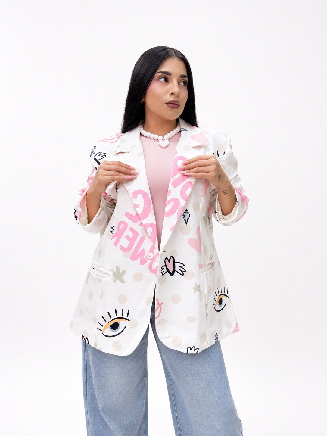 BLAZER ESTAMPADO GIRLS PARA DAMA