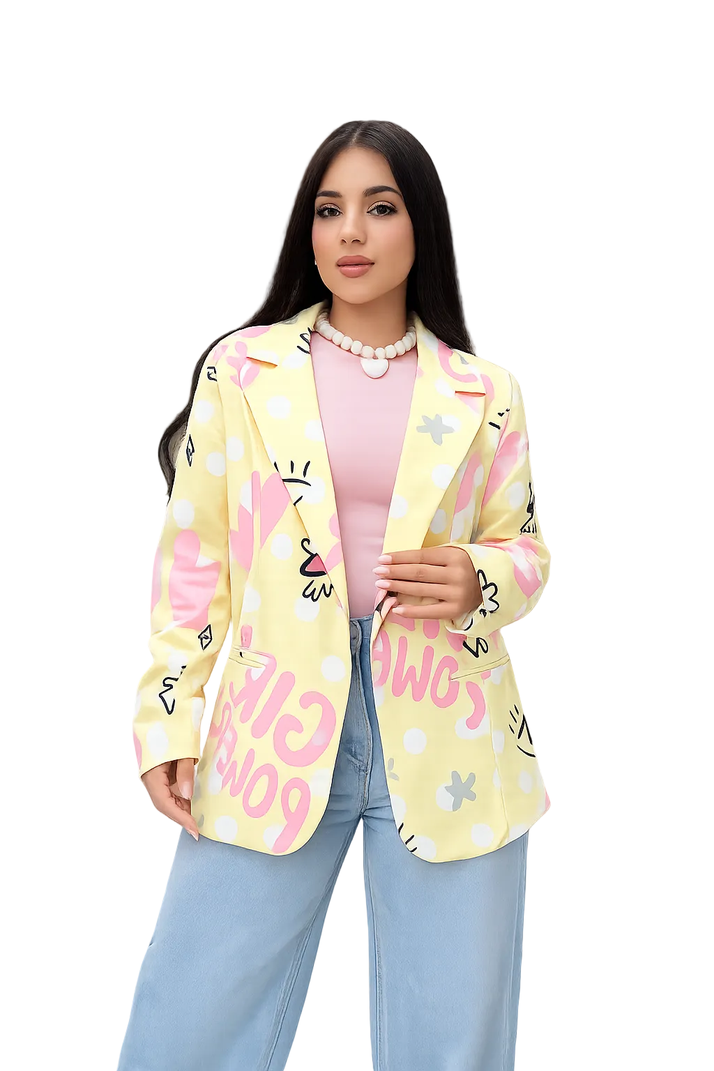 BLAZER ESTAMPADO GIRLS PARA DAMA