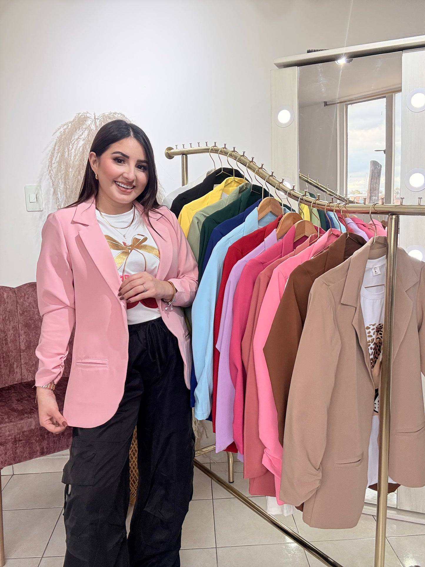 BLAZER AURORA + CAMISETA OVERSIZE