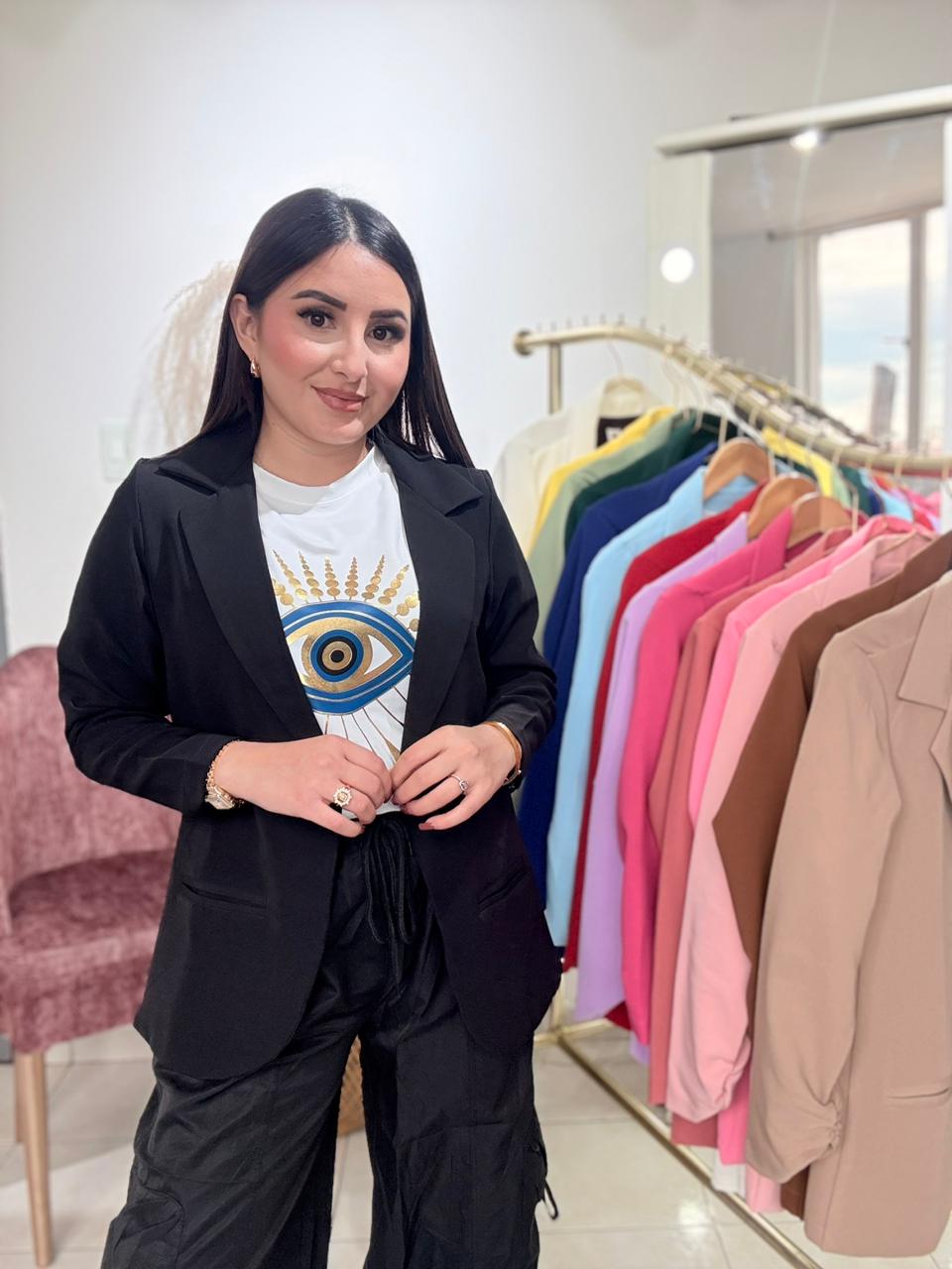 BLAZER AURORA + CAMISETA OVERSIZE