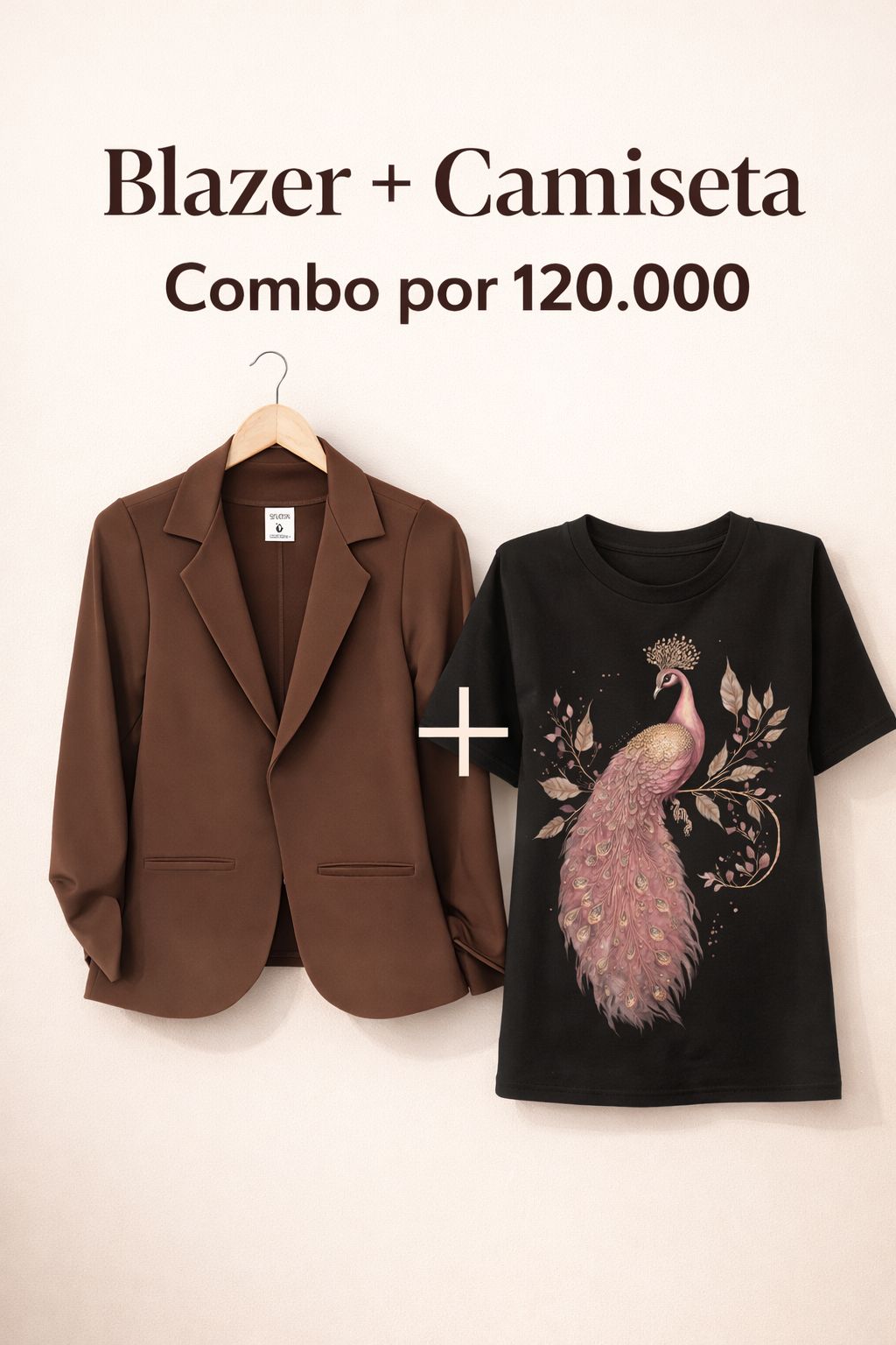 BLAZER AURORA + CAMISETA OVERSIZE