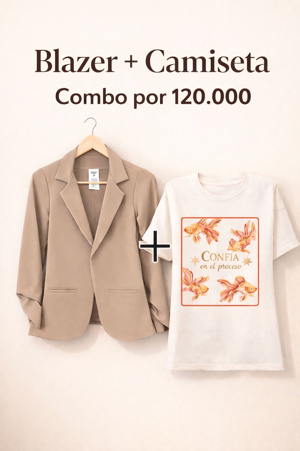 BLAZER AURORA + CAMISETA OVERSIZE