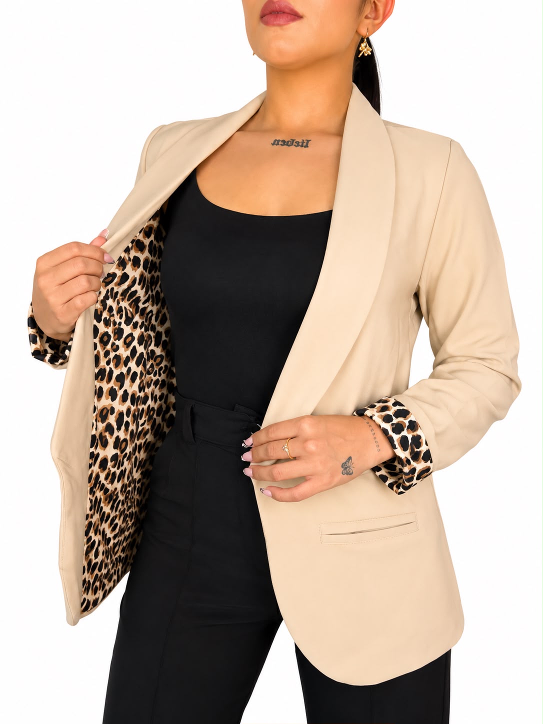 BLAZER ANIMAL PRINT