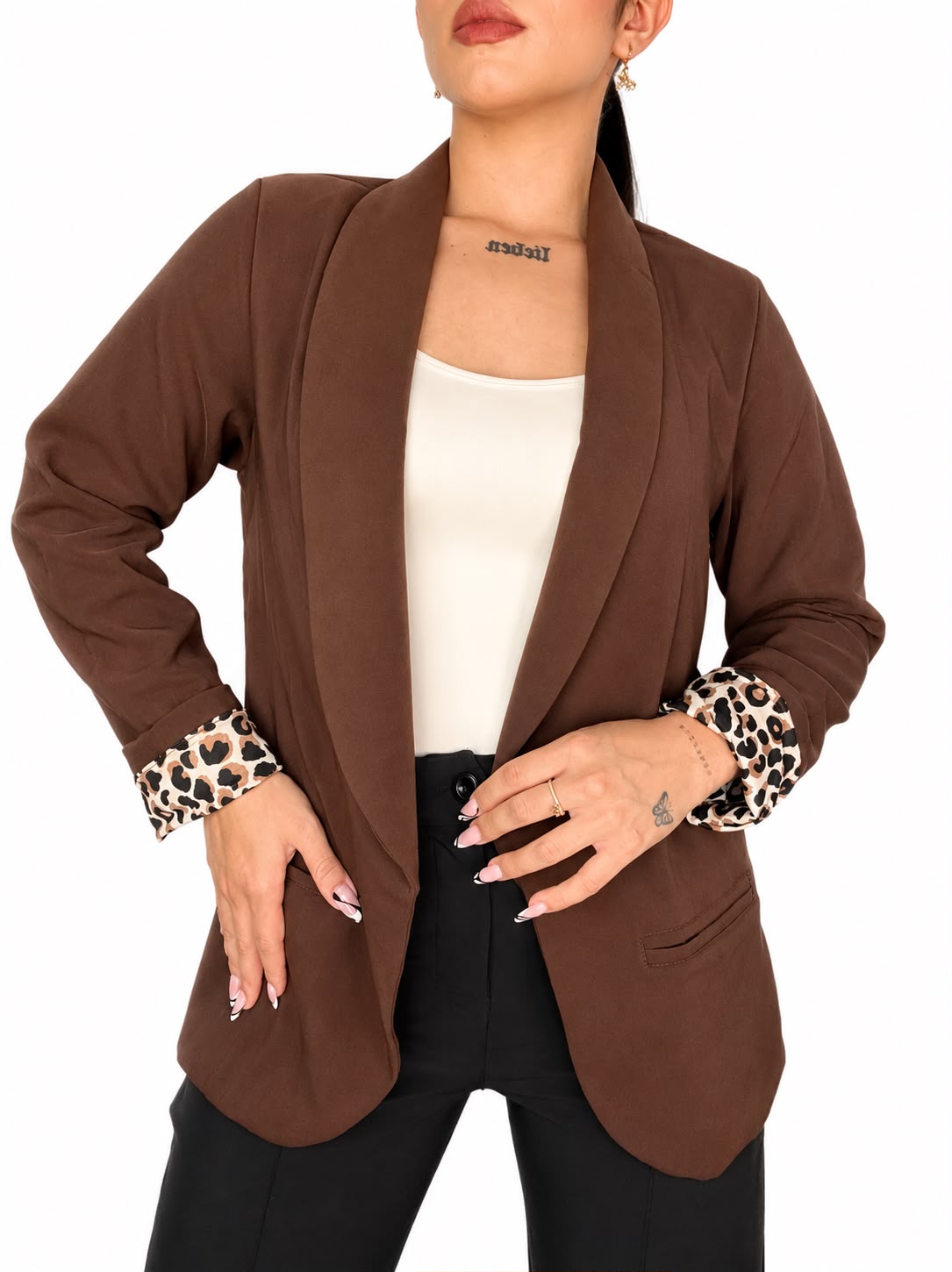 BLAZER ANIMAL PRINT