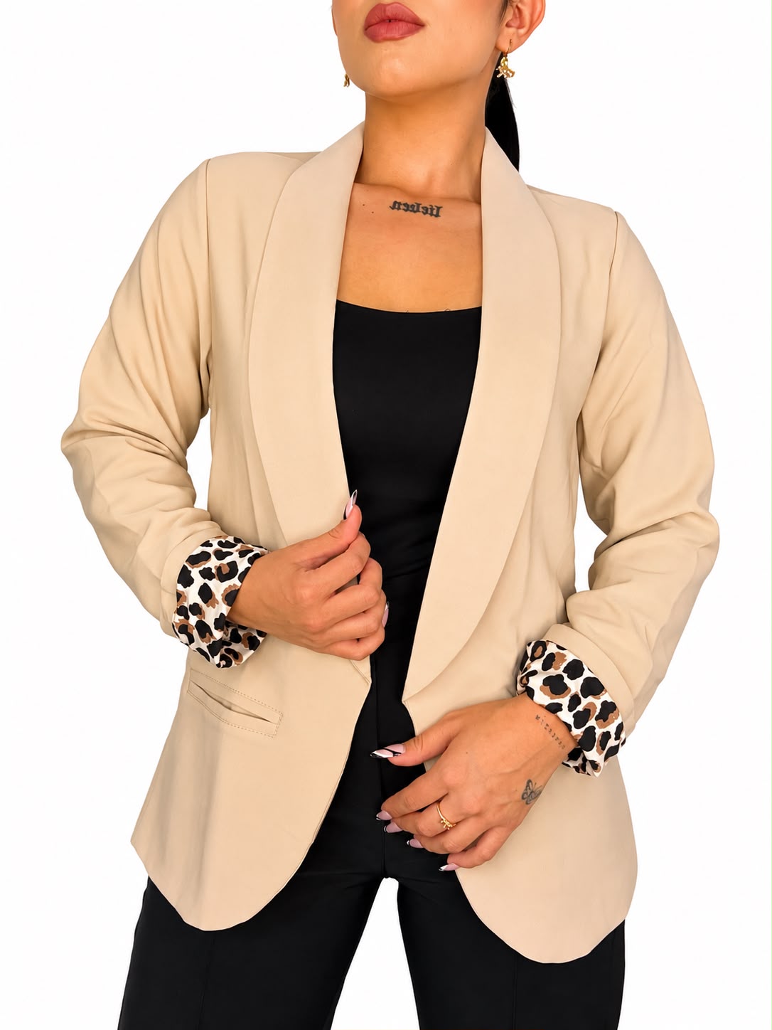 BLAZER ANIMAL PRINT