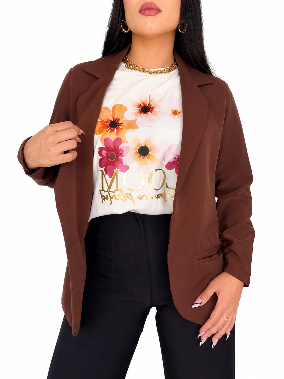 BLAZER AURORA + CAMISETA OVERSIZE
