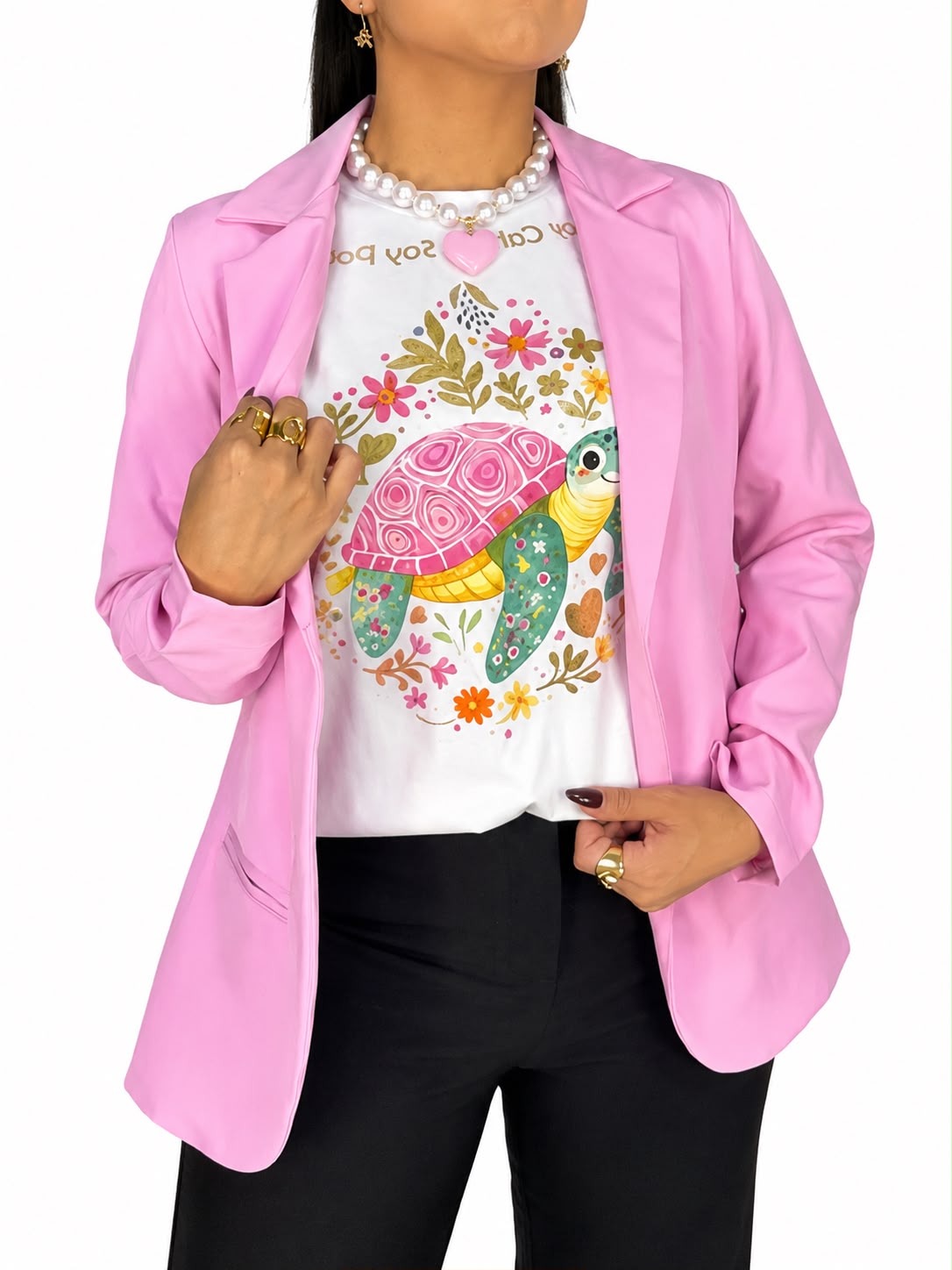 BLAZER AURORA + CAMISETA OVERSIZE