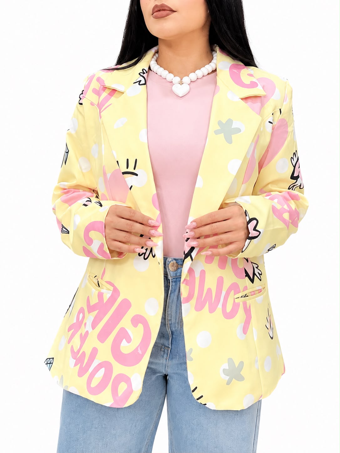 BLAZER ESTAMPADO GIRLS PARA DAMA