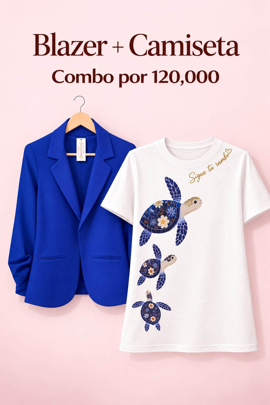BLAZER AURORA + CAMISETA OVERSIZE