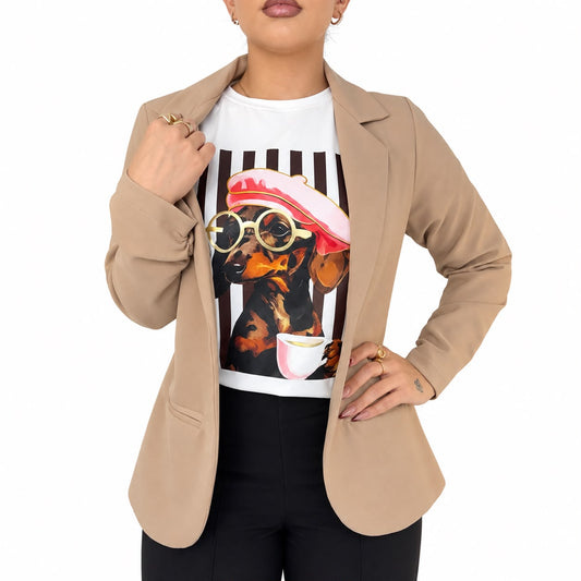 BLAZER AURORA + CAMISETA OVERSIZE