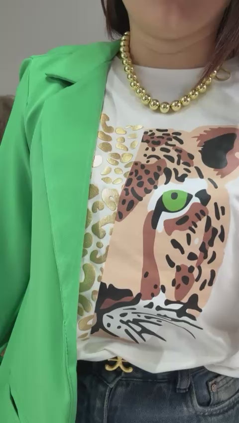 BLAZER AURORA + CAMISETA OVERSIZE